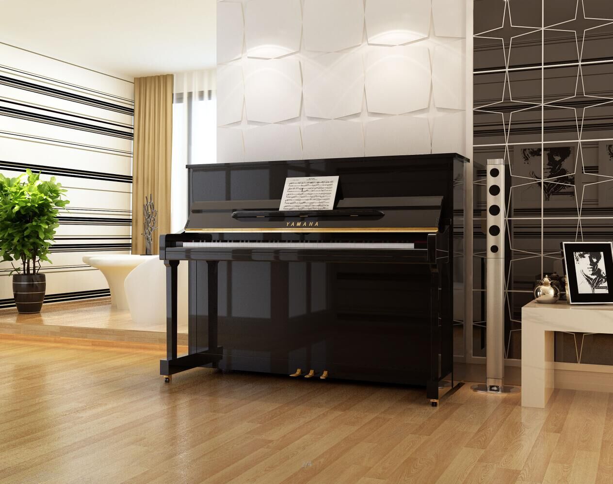 雅马哈YA118EX最适合家用的钢琴